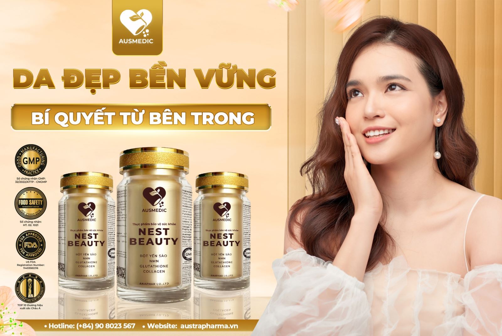 Glutathione làm trắng da toàn thân: Bí quyết đẹp tự nhiên, an toàn và hiệu quả