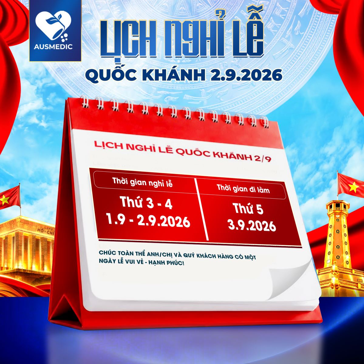 MỪNG QUỐC KHÁNH – ĐÓN TRUNG THU