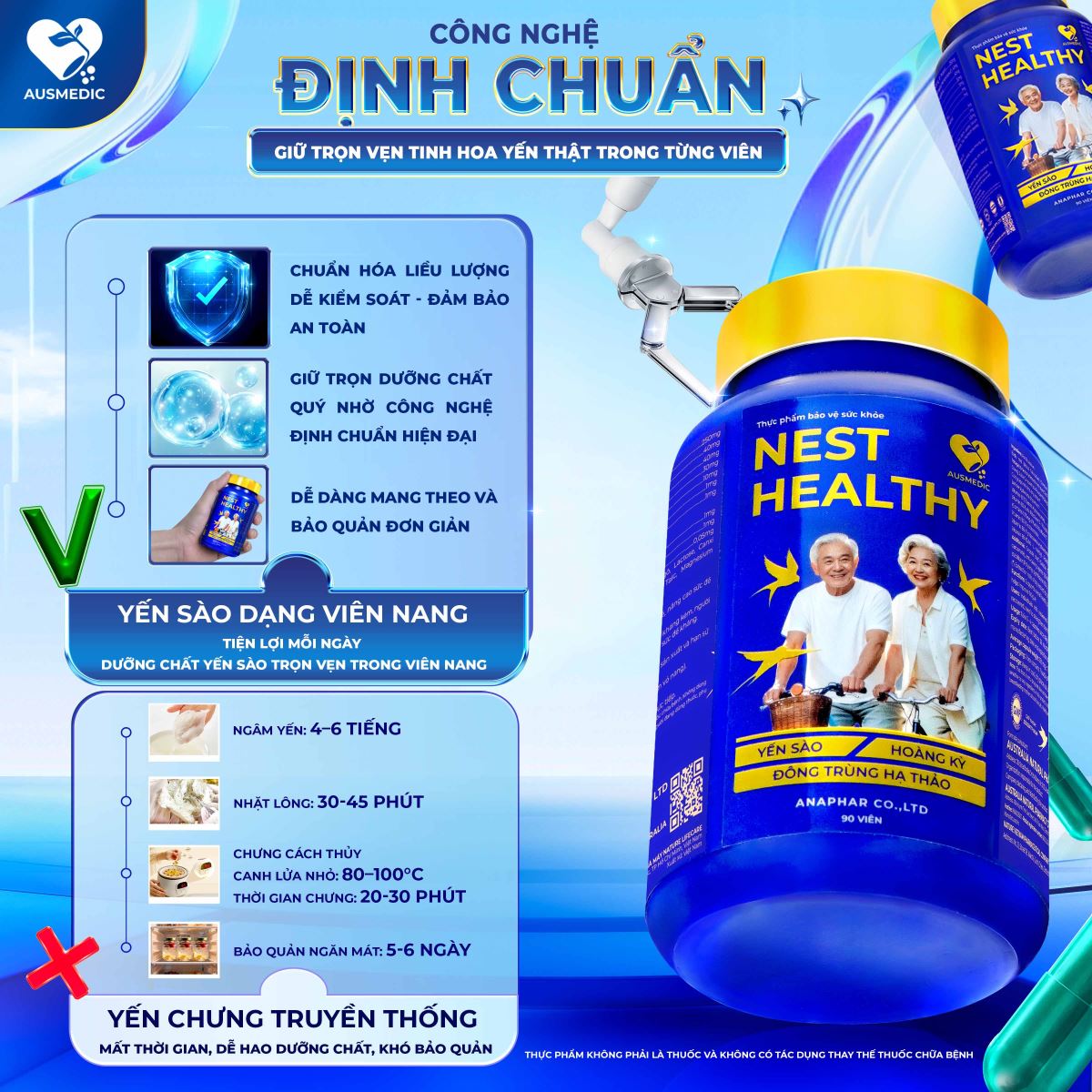 Bị tiểu đường có uống Nest Healthy không? Giải đáp từ chuyên gia 