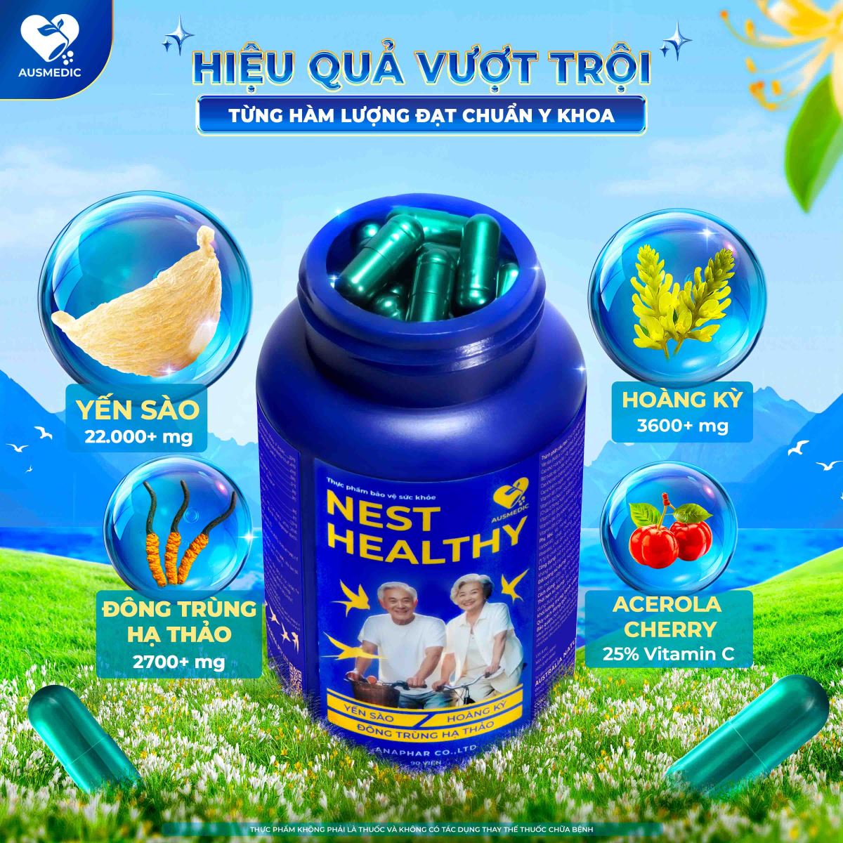 Nest Healthy có bổ phổi không? Giải mã cơ chế phục hồi hệ hô hấp