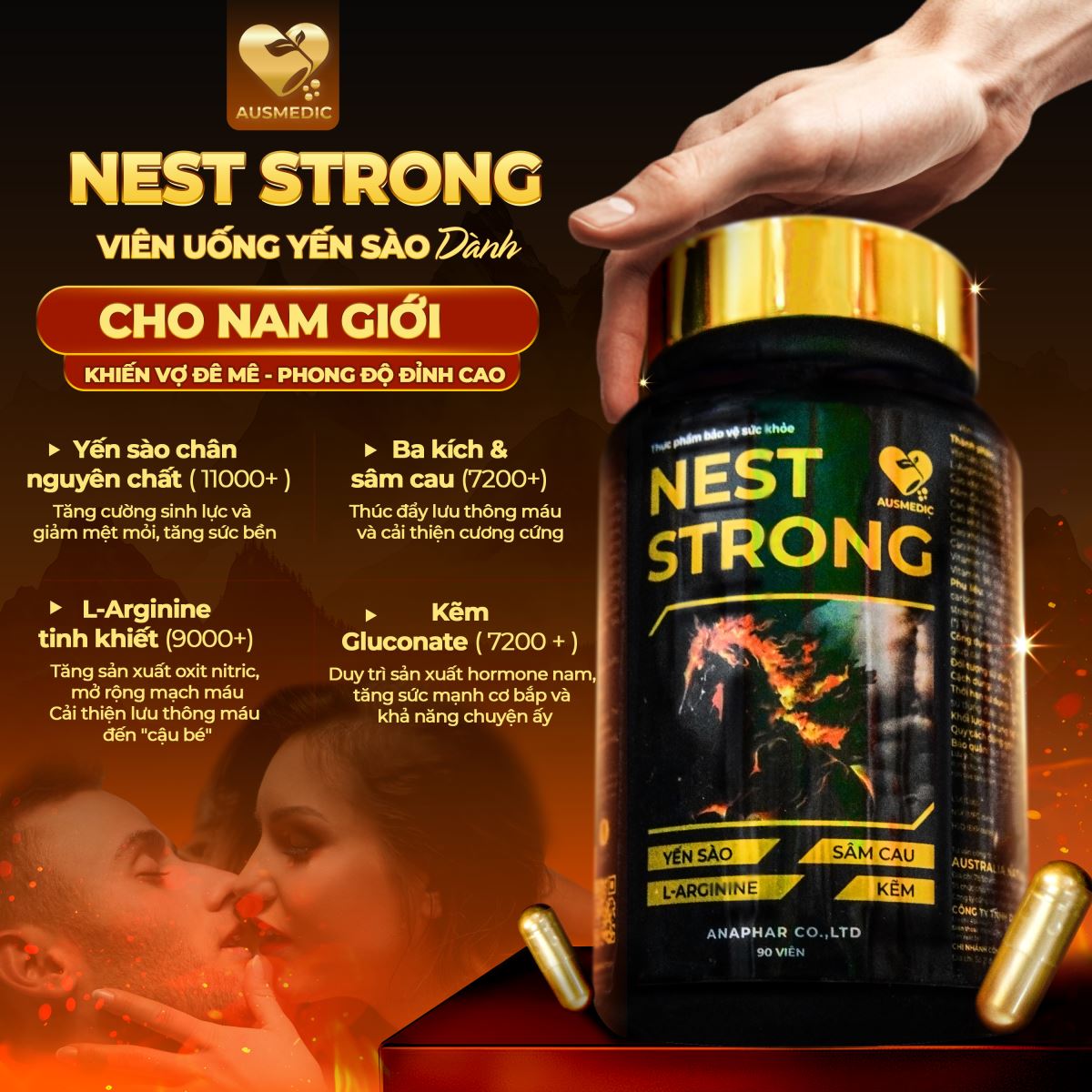 Nest Strong Khác Gì Với Các Viên Uống Tăng Cường Sinh Lý Khác? So Sánh Chi Tiết 2025