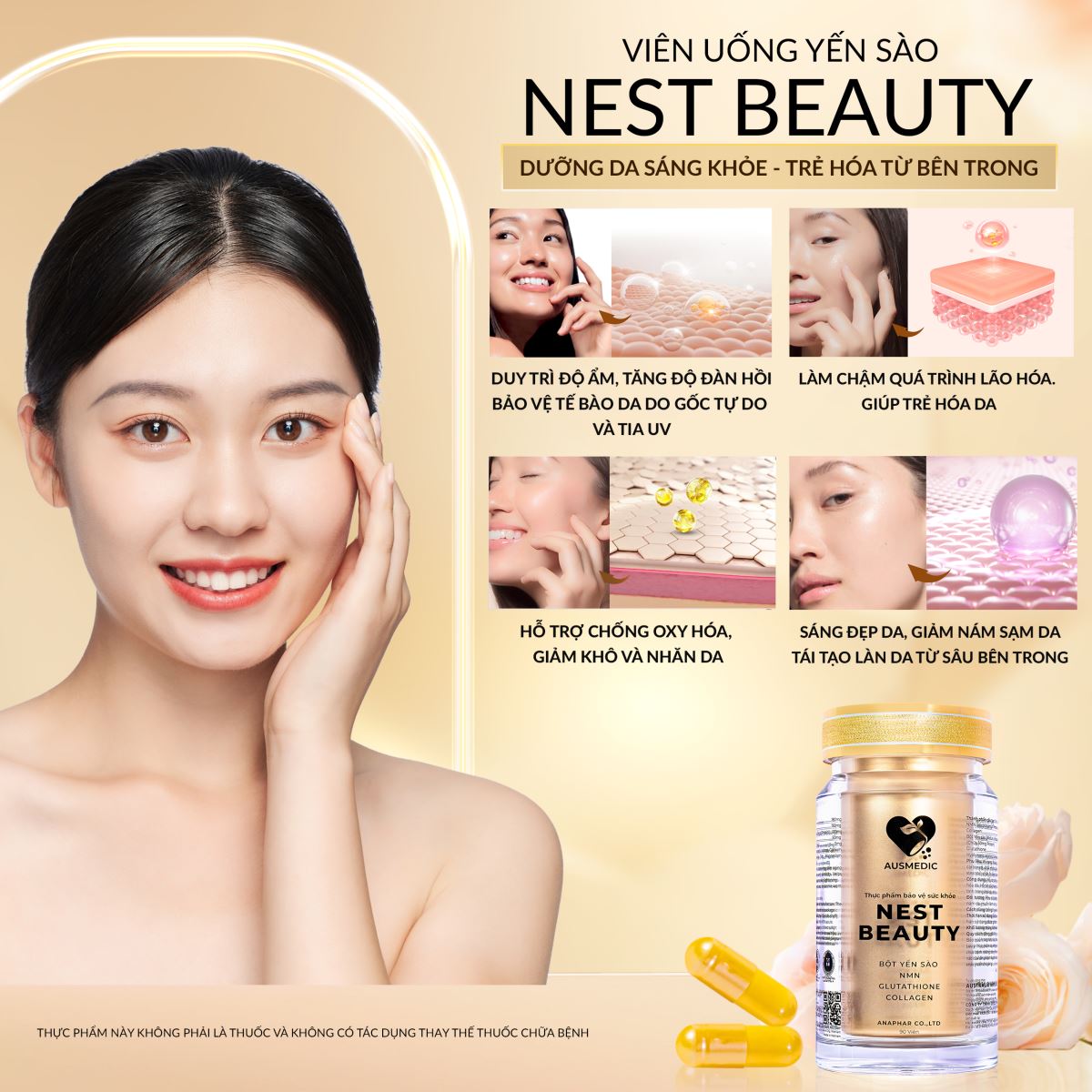 Viên uống yến sào Nest Beauty 