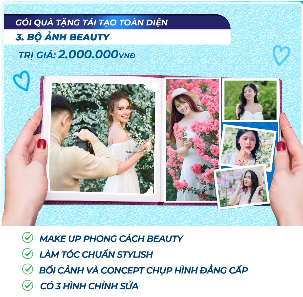 HÀNH TRÌNH 90 NGÀY TÁI TẠO: NHẬN GÓI QUÀ TẶNG TOÀN DIỆN 22 TRIỆU ĐỒNG 