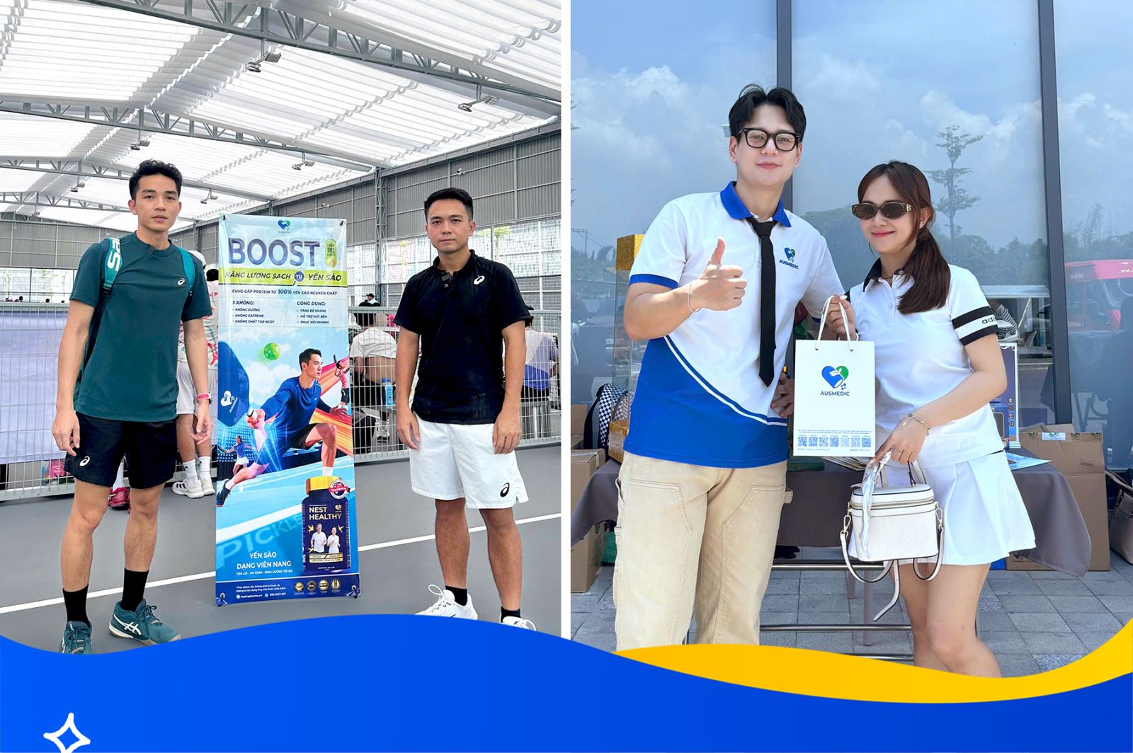 NĂNG LƯỢNG SẠCH TỪ YẾN SÀO – TIẾP SỨC VẬN ĐỘNG VIÊN PICKLEBALL VIỆT NAM 2025