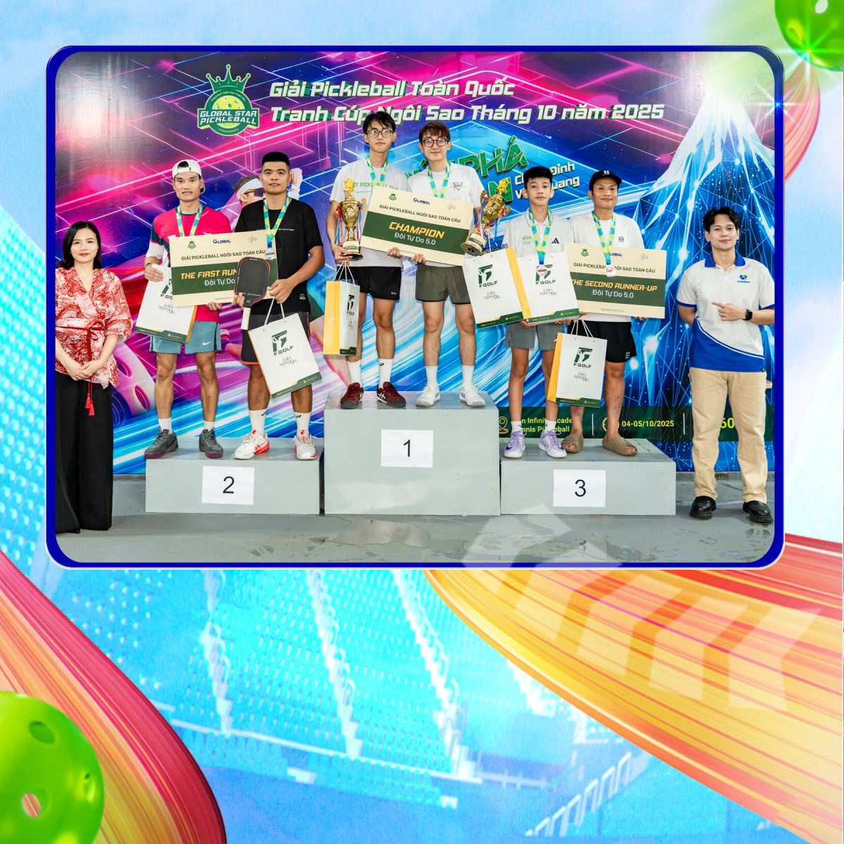 NĂNG LƯỢNG SẠCH TỪ YẾN SÀO – TIẾP SỨC VẬN ĐỘNG VIÊN PICKLEBALL VIỆT NAM 2025