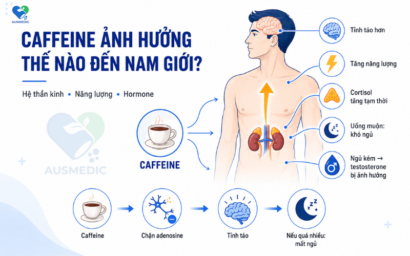 Uống Cà Phê Có Yếu Sinh Lý Không? Sự Thật Từ Nghiên Cứu Khoa Học