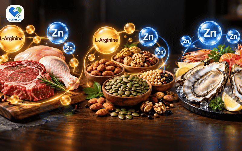 L-Arginine Và Kẽm Có Dùng Cùng Nhau Được Không? Giải Đáp Theo Cơ Chế Và Cách Dùng