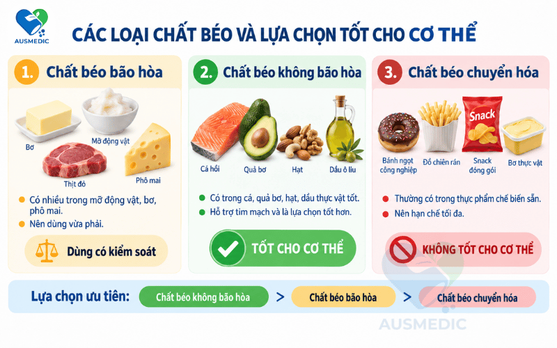Chất Béo Là Gì? Phân Loại Và Cách Chọn Đúng Loại Có Lợi Cho Sức Khỏe