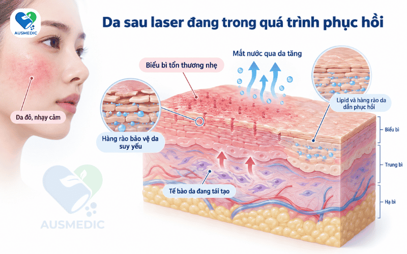Phục Hồi Da Sau Laser: Không Chỉ Là Chăm Sóc Bên Ngoài
