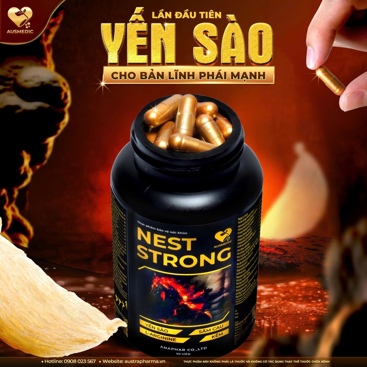 Nest Strong Khác Gì Với Các Viên Uống Tăng Cường Sinh Lý Khác? So Sánh Chi Tiết 2025