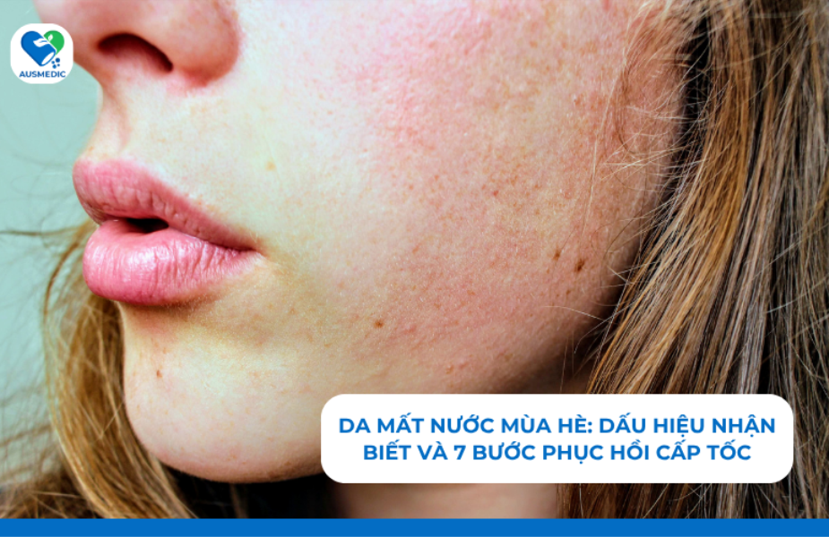 Da Mất Nước Mùa Hè: Dấu Hiệu Nhận Biết Và 7 Bước Phục Hồi Cấp Tốc