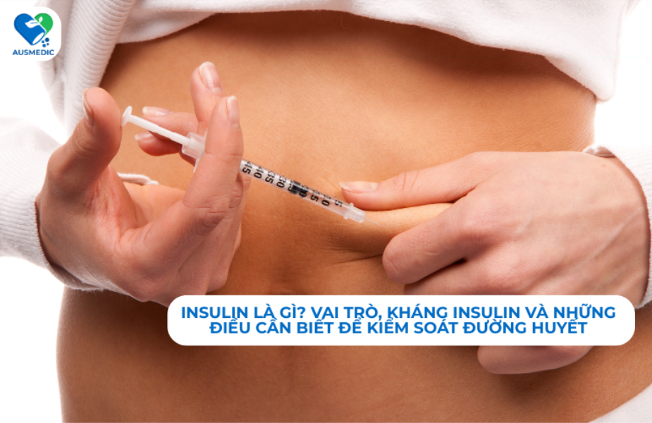 Insulin là gì? Vai trò, kháng insulin và những điều cần biết để kiểm soát đường huyết