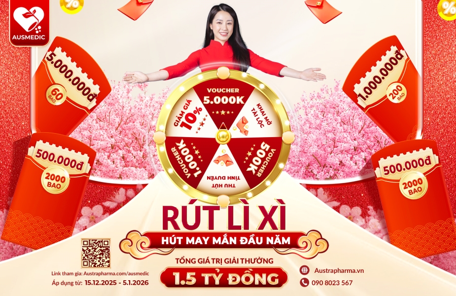 KHỞI ĐẦU XUÂN THỊNH VƯỢNG: LÌ XÌ TIỀN TỶ & GIẢM SỐC 25% 