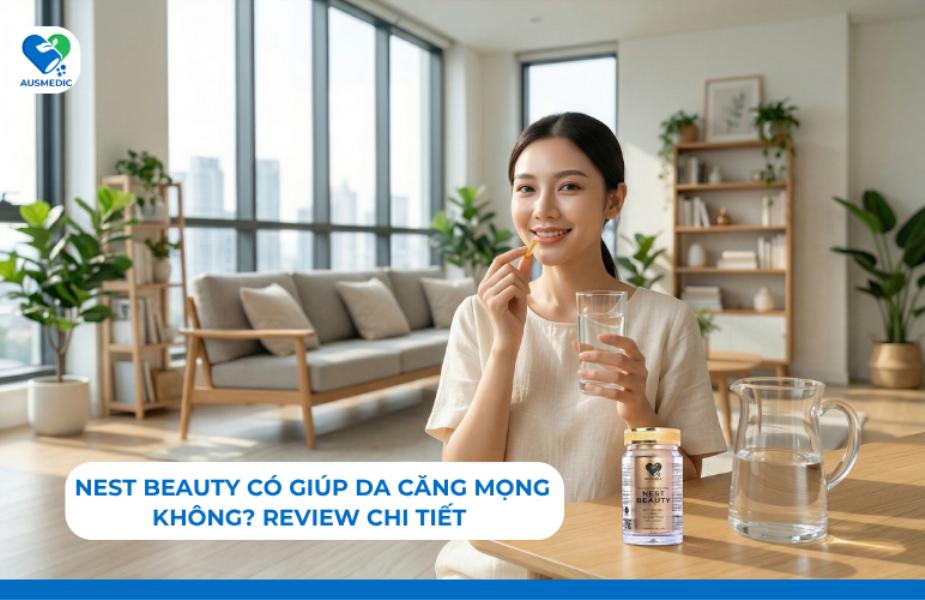 Nest Beauty có giúp da căng mọng không? Review chi tiết cơ chế phục hồi da đa tầng