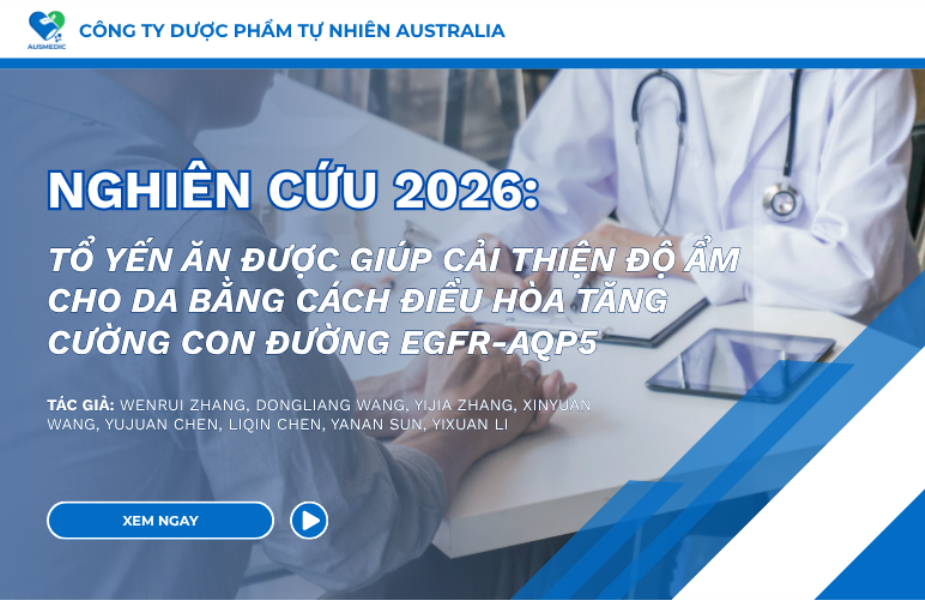 Nghiên Cứu 2026: Yến Sào Giúp Tăng Độ Ẩm Da Sau 90 Ngày Như Thế Nào?