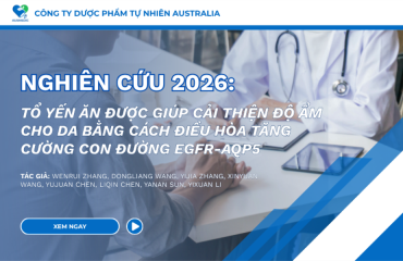 Nghiên Cứu 2026: Yến Sào Giúp Tăng Độ Ẩm Da Sau 90 Ngày Như Thế Nào?