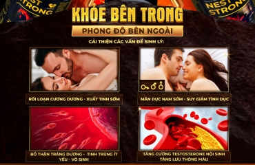 Viên uống yến sào Nest Strong có giúp tăng thời gian quan hệ không? 