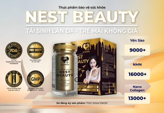 NEST BEAUTY - TÁI SINH LÀN DA, TRẺ MÃI KHÔNG GIÀ